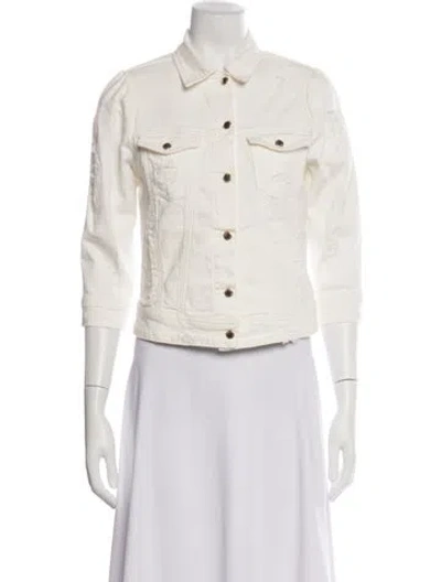 Pre-owned Retroféte Denim Jacket In Neutrals