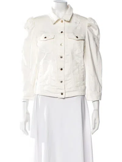 Pre-owned Retroféte Denim Jacket In Neutrals