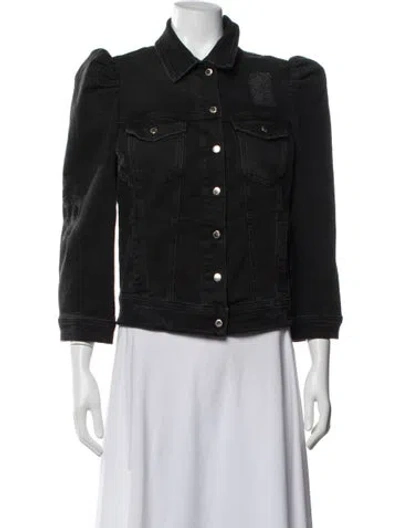 Pre-owned Retroféte Denim Jacket W/ Tags In Black
