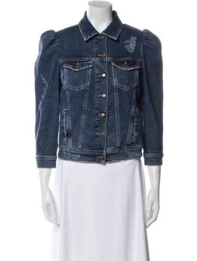 Pre-owned Retroféte Denim Jacket W/ Tags In Blue
