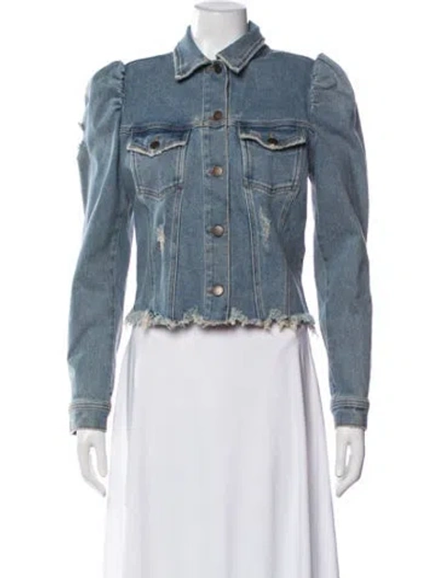 Pre-owned Retroféte Denim Jacket W/ Tags In Blue