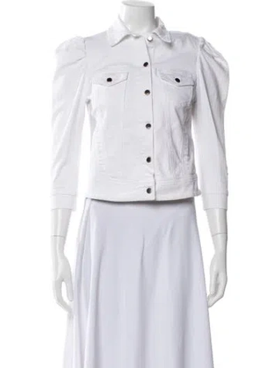 Pre-owned Retroféte Denim Jacket In White