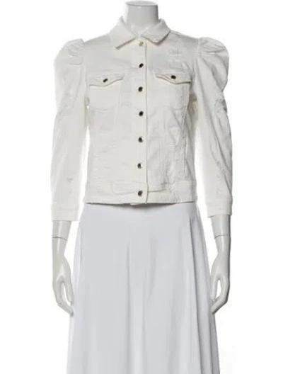 Pre-owned Retroféte Denim Jacket In White