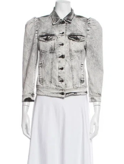 Pre-owned Retroféte Denim Jacket In White