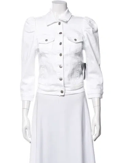 Pre-owned Retroféte Denim Jacket In White