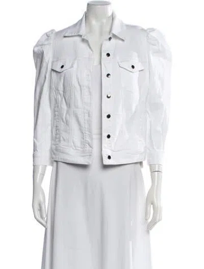 Pre-owned Retroféte Denim Jacket In White