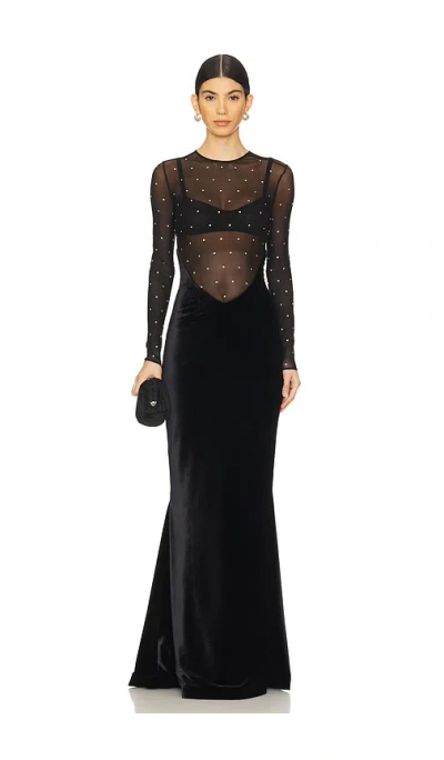 Retroféte Deryn Dress In Black