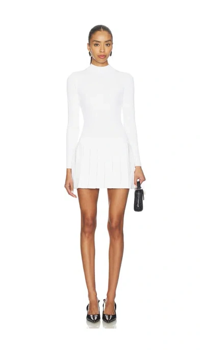 Retroféte Devika Knit Dress In White