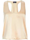 Retroféte Dori Sleeveless Top In Beige