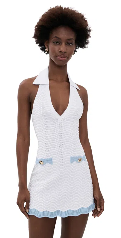 Retroféte Dorianne Dress Metallic White/glace