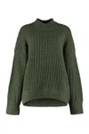 Retroféte Retrofete Dorinda Wool Blend Pullover In Green
