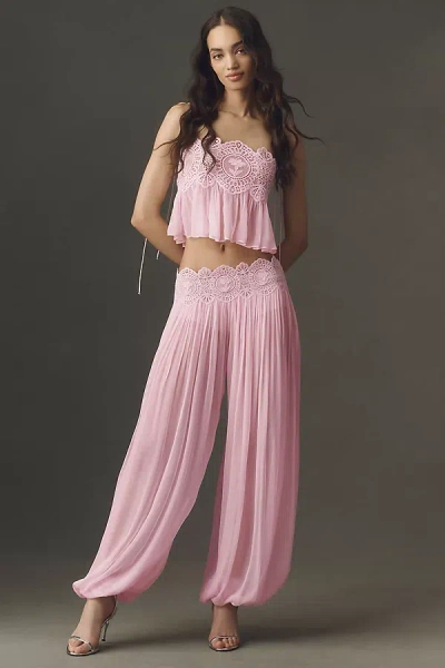 Retroféte Dreamy Bubble Pants In Pink