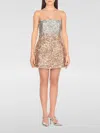 Retroféte Retrofete Retrofete Gold Dress With Sequined Detailing In Gold