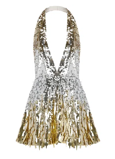 RETROFÉTE DRESS WITH PAILLETTES