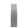 Retroféte Zinnia Gown In Multicolor