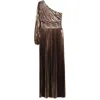 Retroféte Lysandra Gown In Multicolor