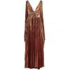 Retroféte Eleri Gown In Multicolor