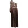 Retroféte Lysandra Gown In Multicolor