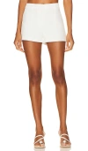 Retroféte Drew Shorts In White