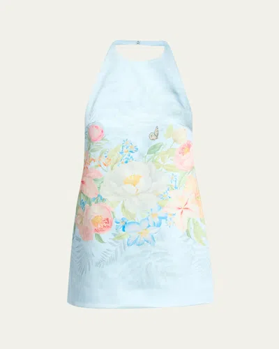 Retrofete Drexley Dress In Blue
