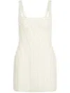Retroféte Elaina Pearl Dress In White