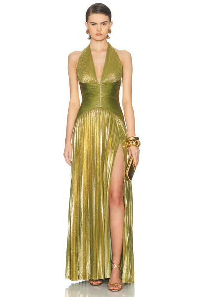 Retroféte Elanil Dress In Green