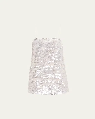 RETROFÉTE ELEANORA SEQUINED MINI DRESS
