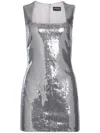 Retroféte Eloise Mini Dress In Silber