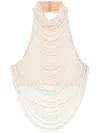 Retroféte Elsie Pearl Top In White