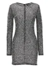 Retroféte Emani Embellished Tulle Mini Dress