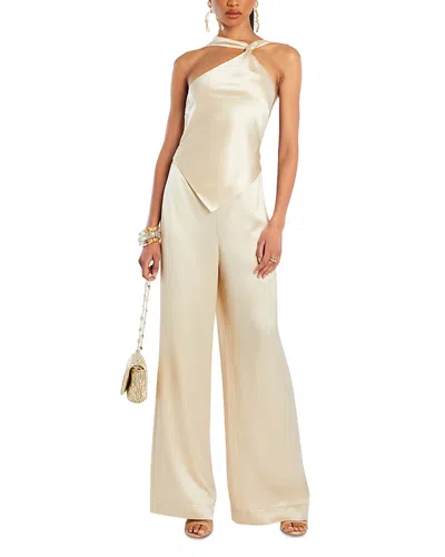 Retroféte Ensley Jumpsuit In Light Champagne