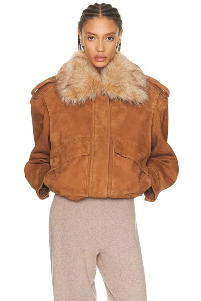 Retroféte Erynn Jacket In Brown