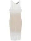 Retroféte Essie Midi Dress In Grey