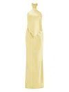 Retroféte Ester Satin Halter Dress