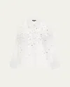 Retroféte Eugenia Blouse In White