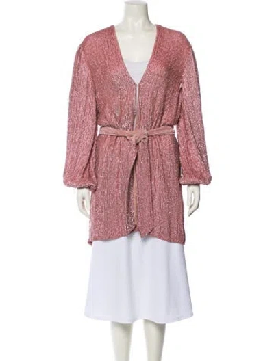 Pre-owned Retroféte Evening Jacket In Pink