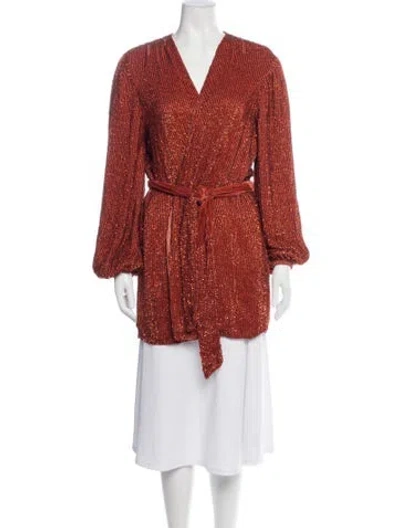 Pre-owned Retroféte Evening Jacket W/ Tags In Red