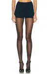Retroféte Filomina Embellished Short In Black