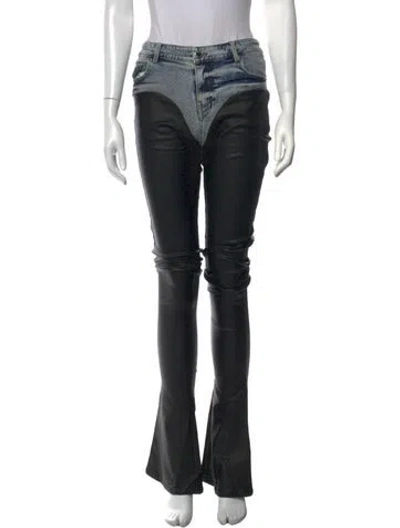 Pre-owned Retroféte Flared Pants In Black