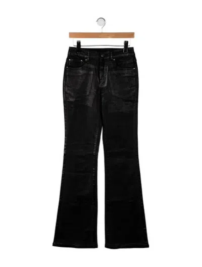 Pre-owned Retroféte Flared Pants In Black