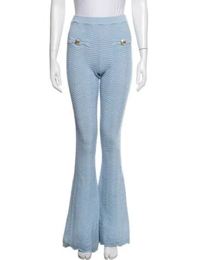 Pre-owned Retroféte Flared Pants In Blue