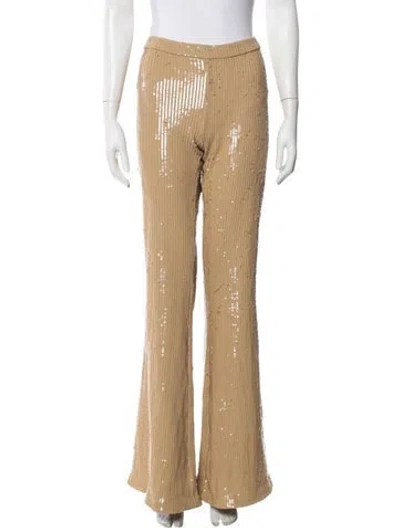 Pre-owned Retroféte Flared Pants W/ Tags In Brown