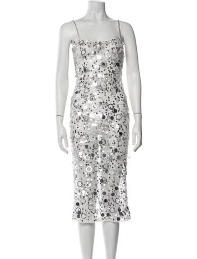 Pre-owned Retroféte Floral Print Mini Dress In Multi