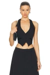 Retroféte Women's Florence Vest In Black