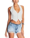 Retroféte Florence Vest In White