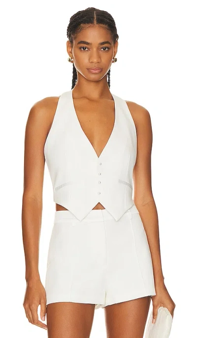 Retrofete Florence Vest In White
