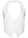 Retroféte Florence Vest In White