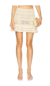 Retroféte Florrie Crochet Skirt