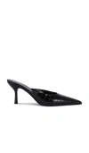 Retroféte Bonnie Leather Mule In 黑色