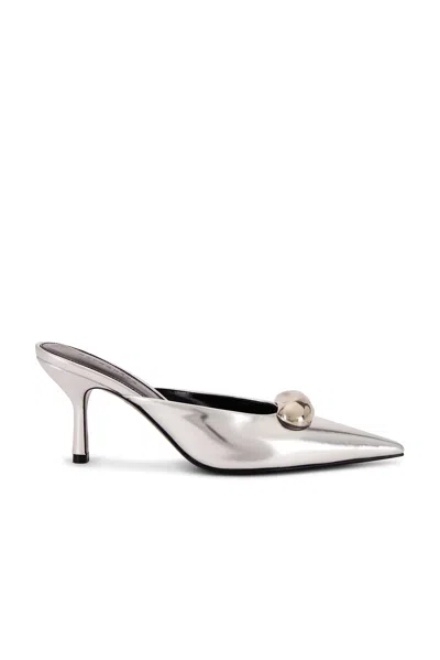 RETROFÉTE FRANCESCA LEATHER KITTEN MULE